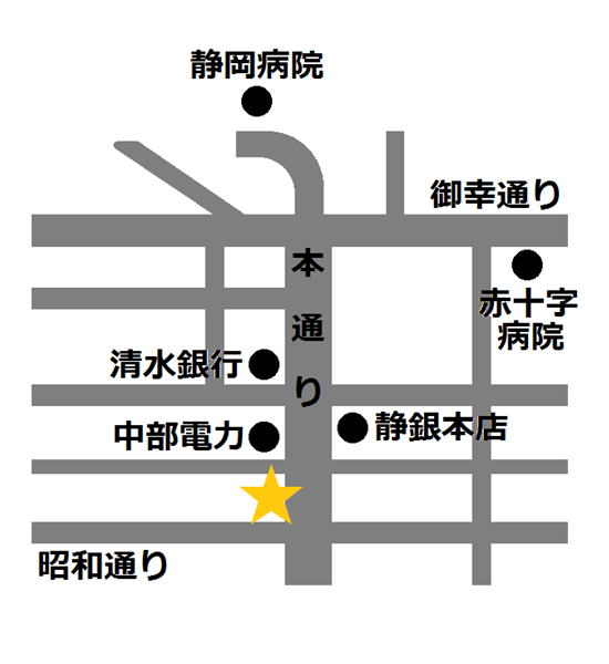 オーダーインソール専門店フィットラボまでの地図